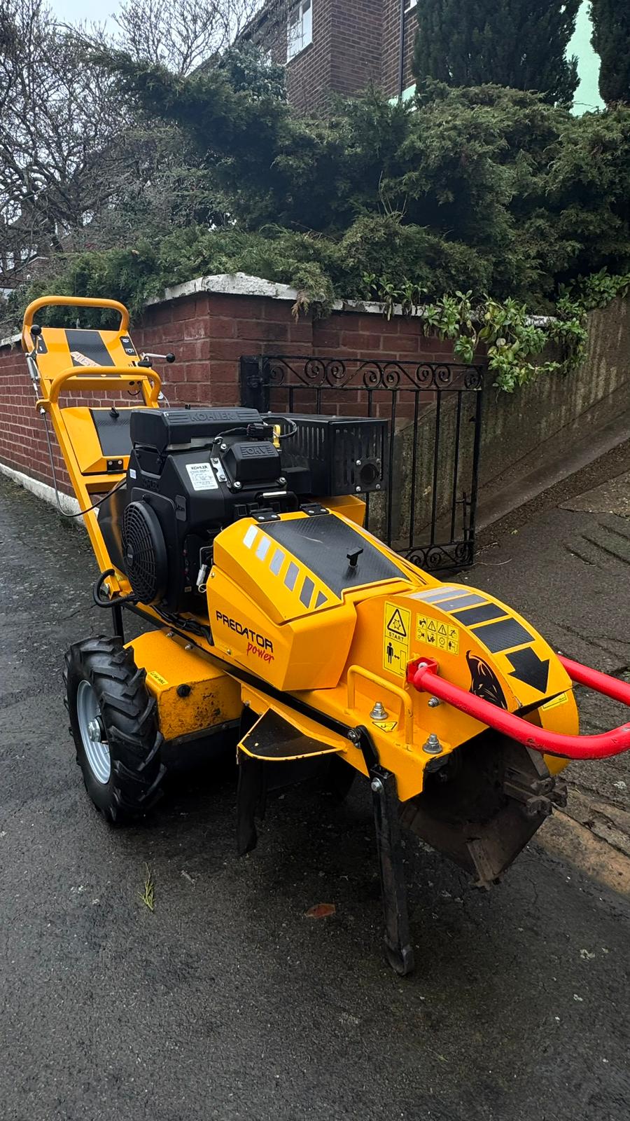 Predator stump grinder Leicester