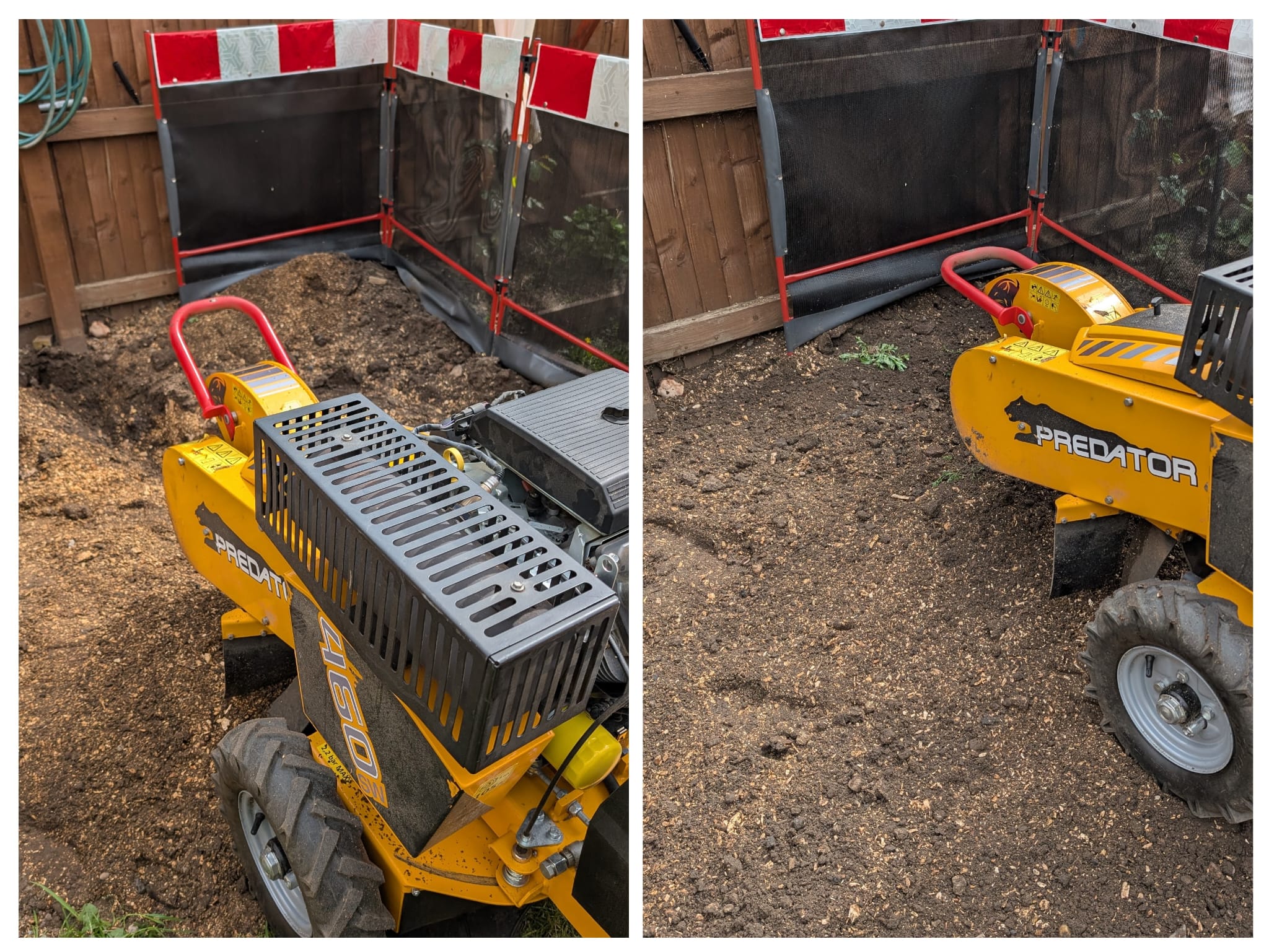 Garden stump removal Leicester